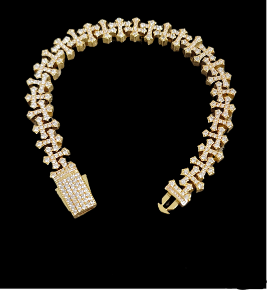 Infinite Cross Bracelet