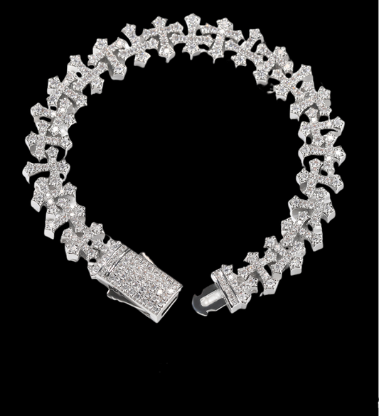 Infinite Cross Bracelet