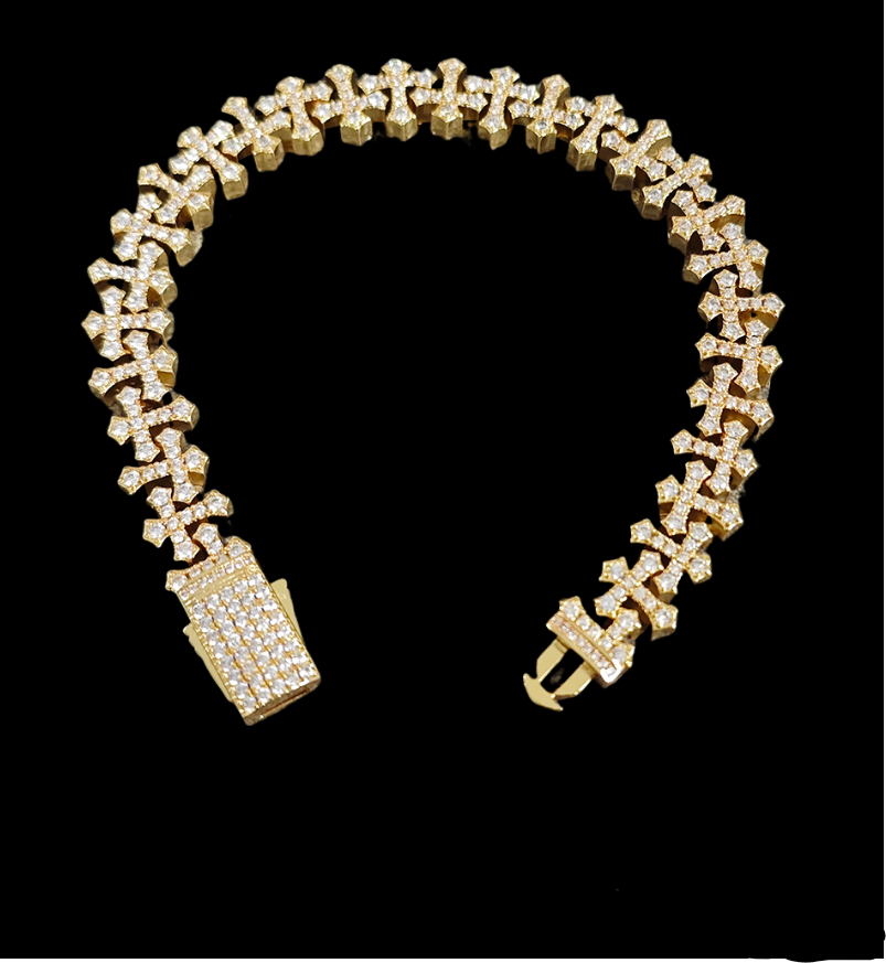 Infinite Cross Bracelet